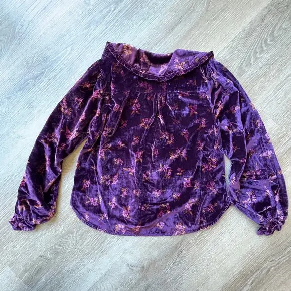 Pilcro (Anthropologie) Button-Front Blouse - Size XXS - Picture 8 of 8